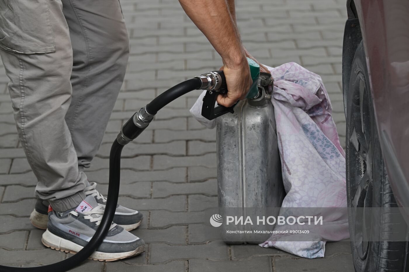 Дефицит бензина в Крыму