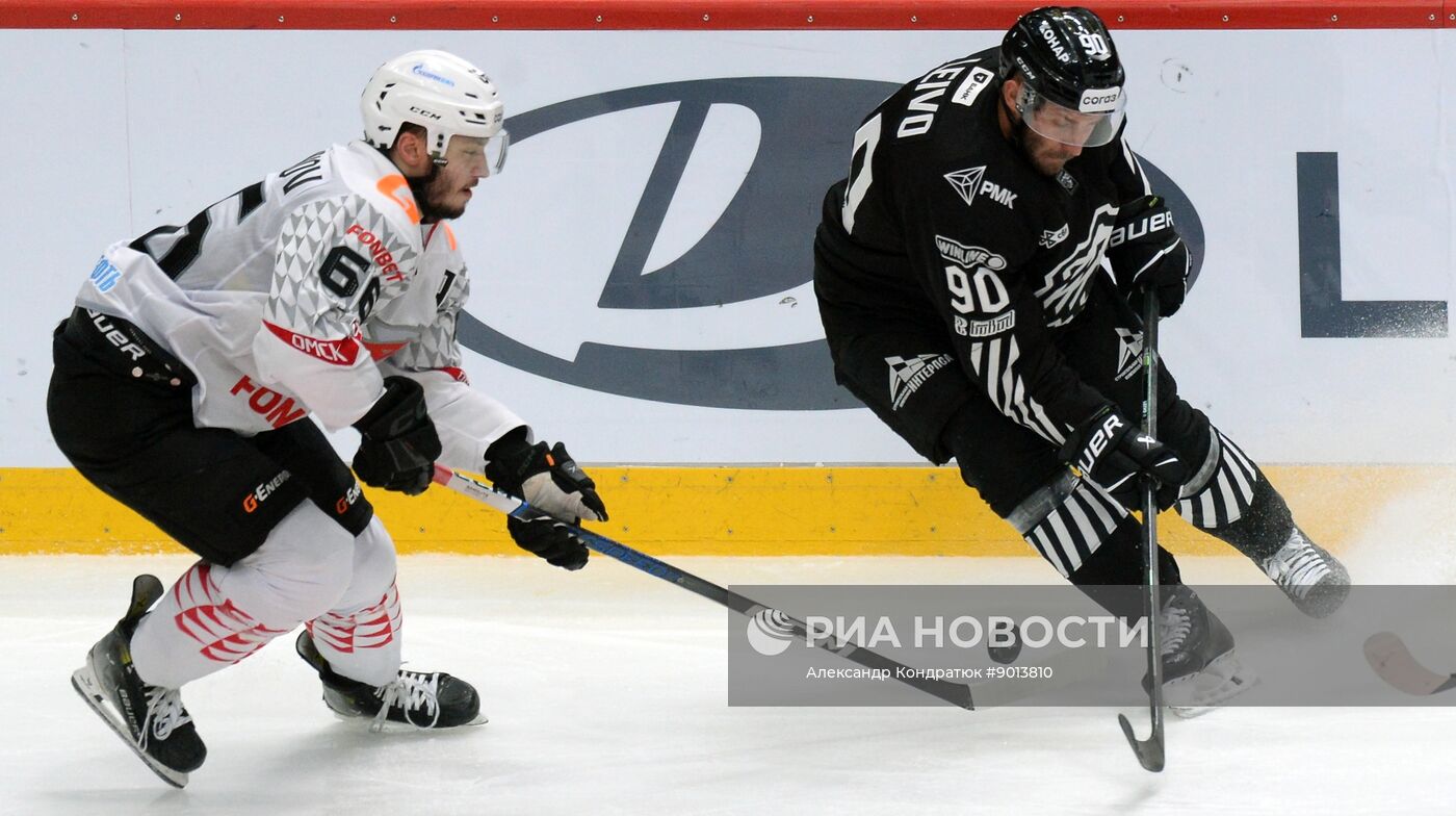  Хоккей. КХЛ. Матч "Авангард" - "Трактор"