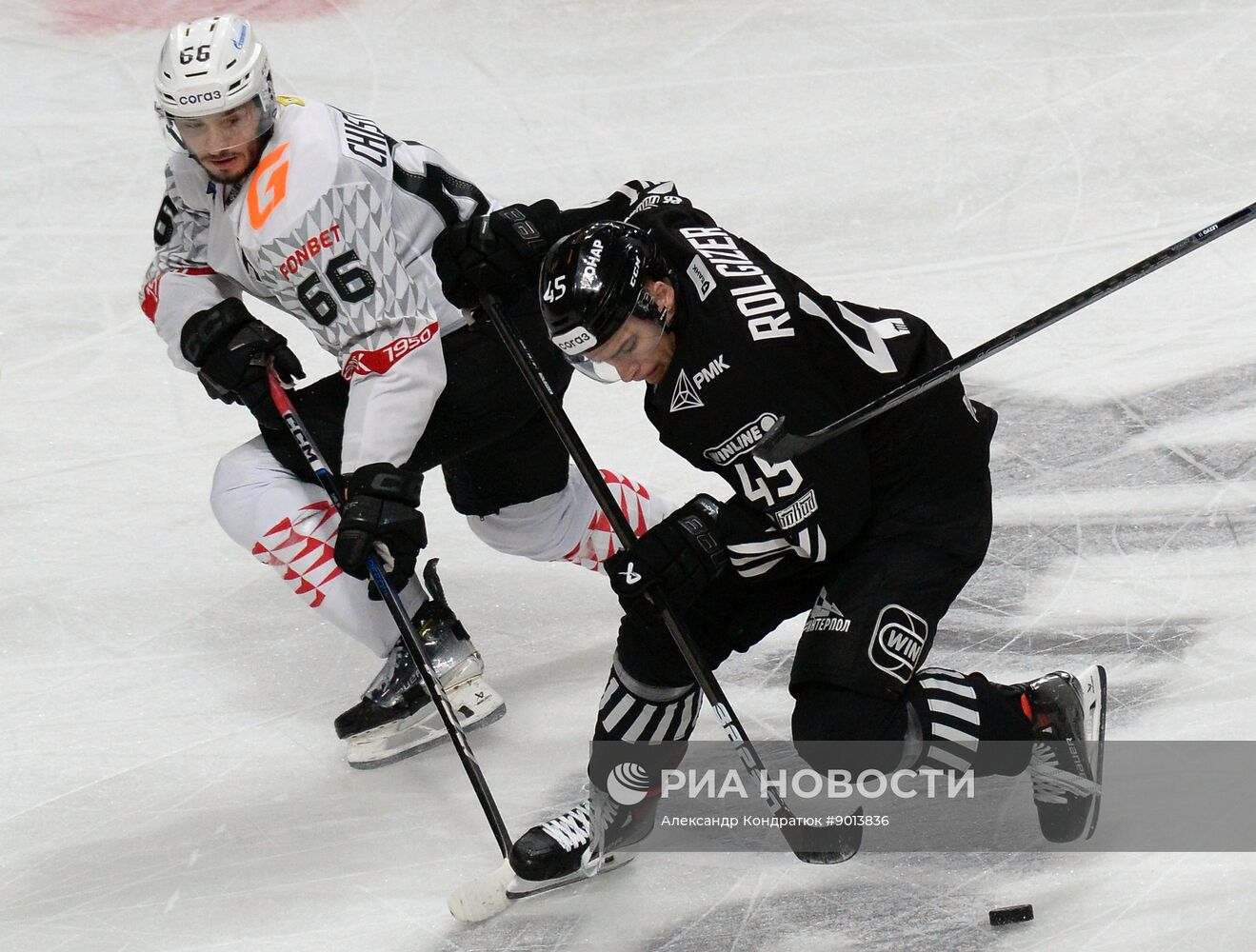 Хоккей. КХЛ. Матч "Авангард" - "Трактор"
