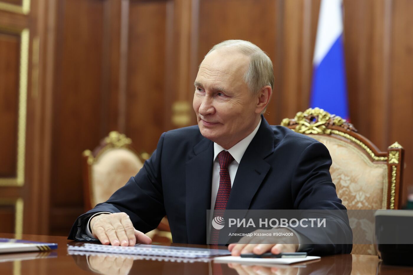 Президент Владимир Путин провел встречу с главой ЦИК Эллой Памфиловой