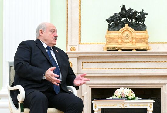 Встреча президента РФ Владимира Путина с президентом Белоруссии Александром Лукашенко