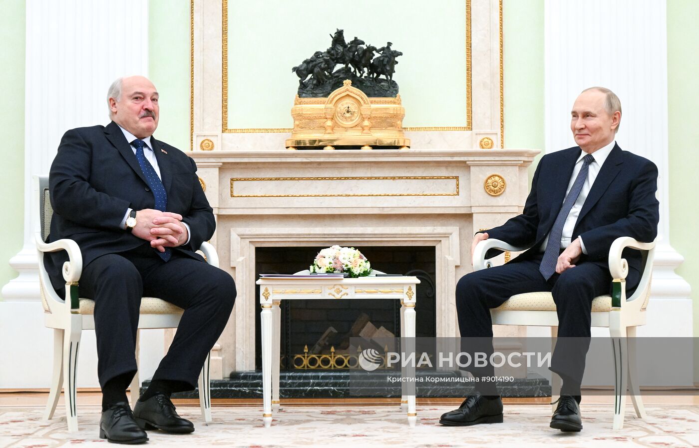 Встреча президента РФ Владимира Путина с президентом Белоруссии Александром Лукашенко