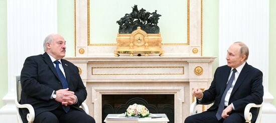 Встреча президента РФ Владимира Путина с президентом Белоруссии Александром Лукашенко