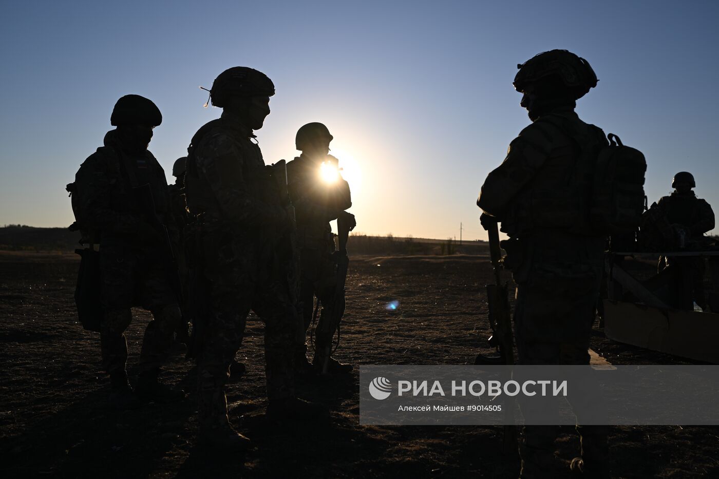 Тренировка штурмовиков группировки войск "Южная" в зоне СВО