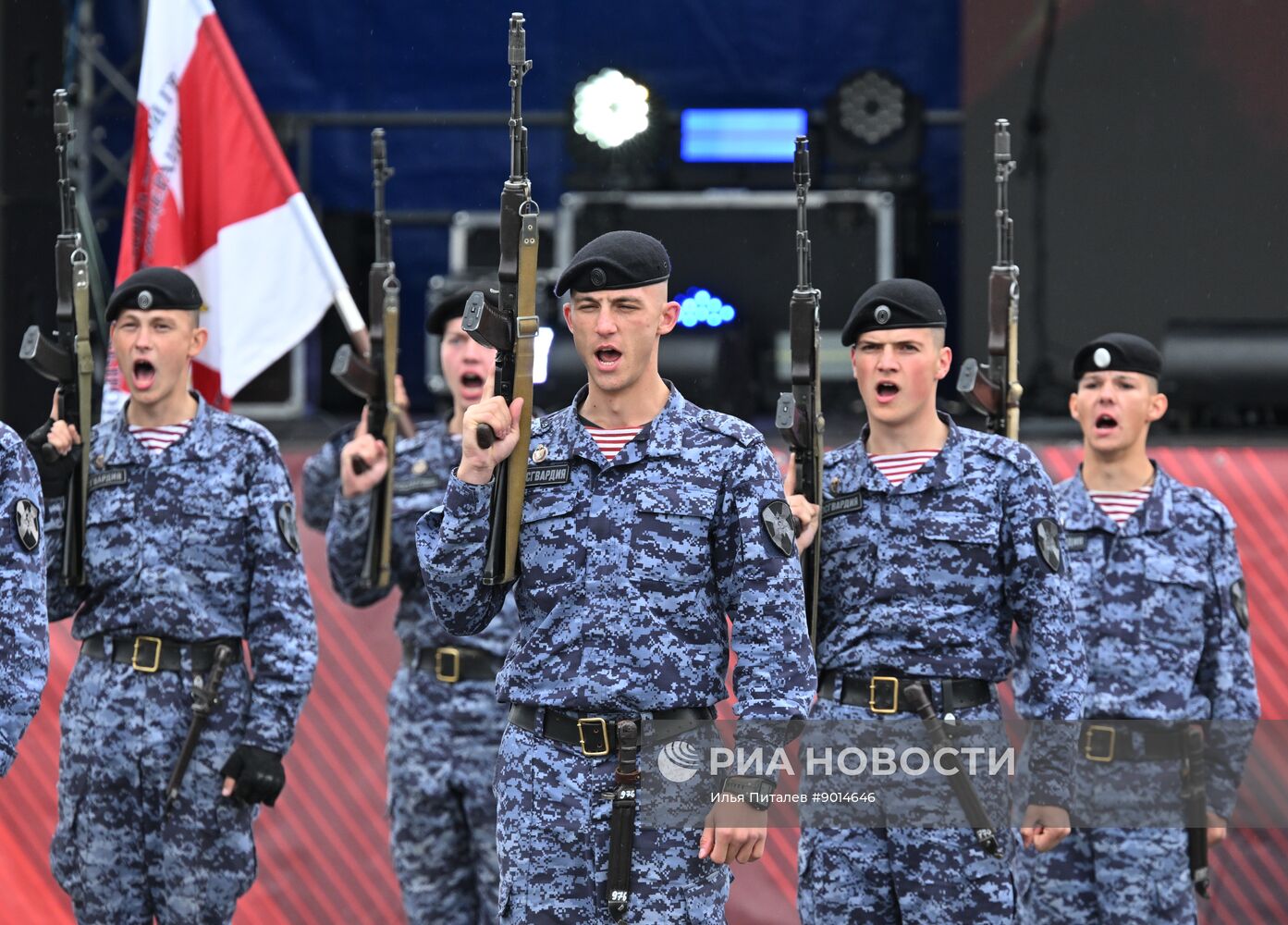 Один день с Росгвардией