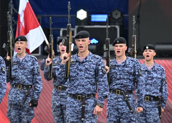 Один день с Росгвардией