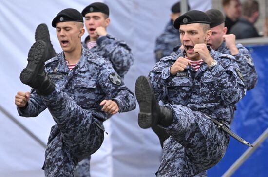 Один день с Росгвардией