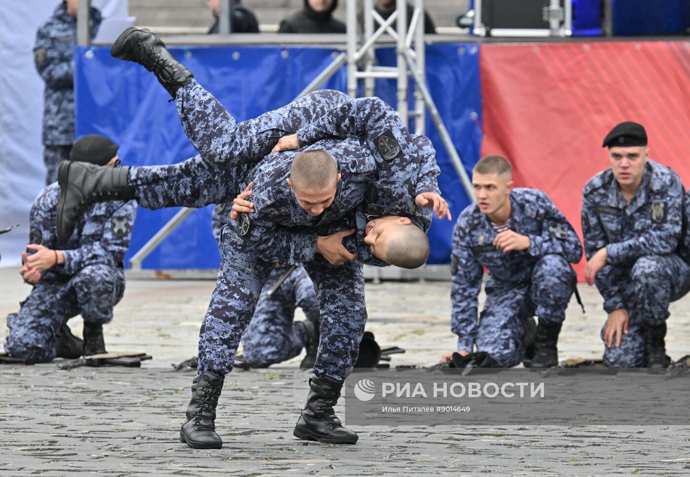 Один день с Росгвардией