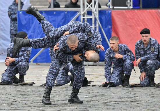Один день с Росгвардией