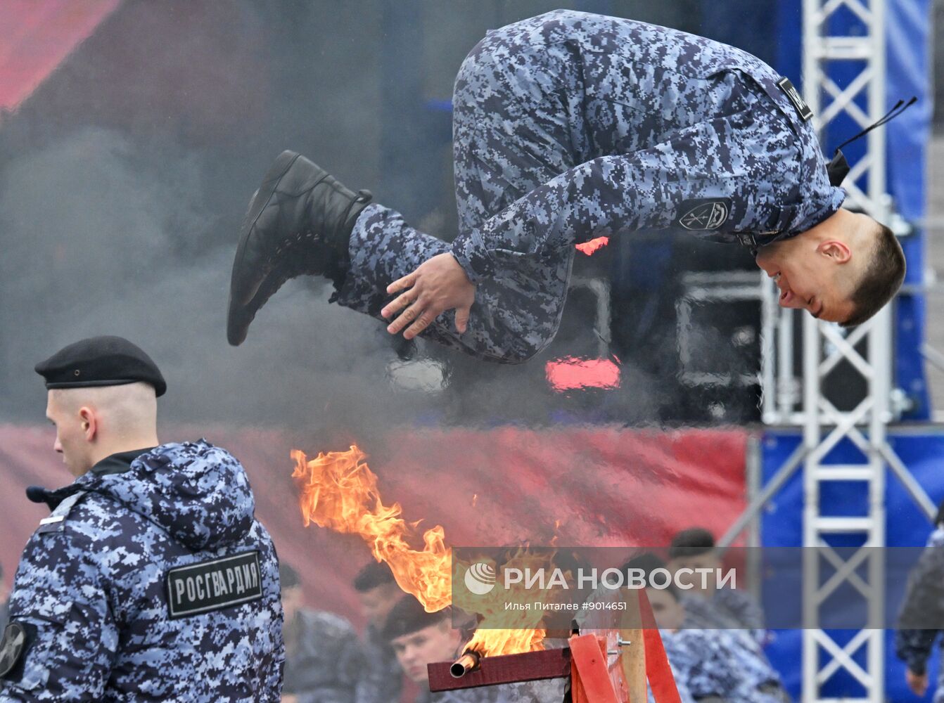 Один день с Росгвардией