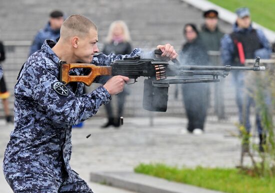 Один день с Росгвардией