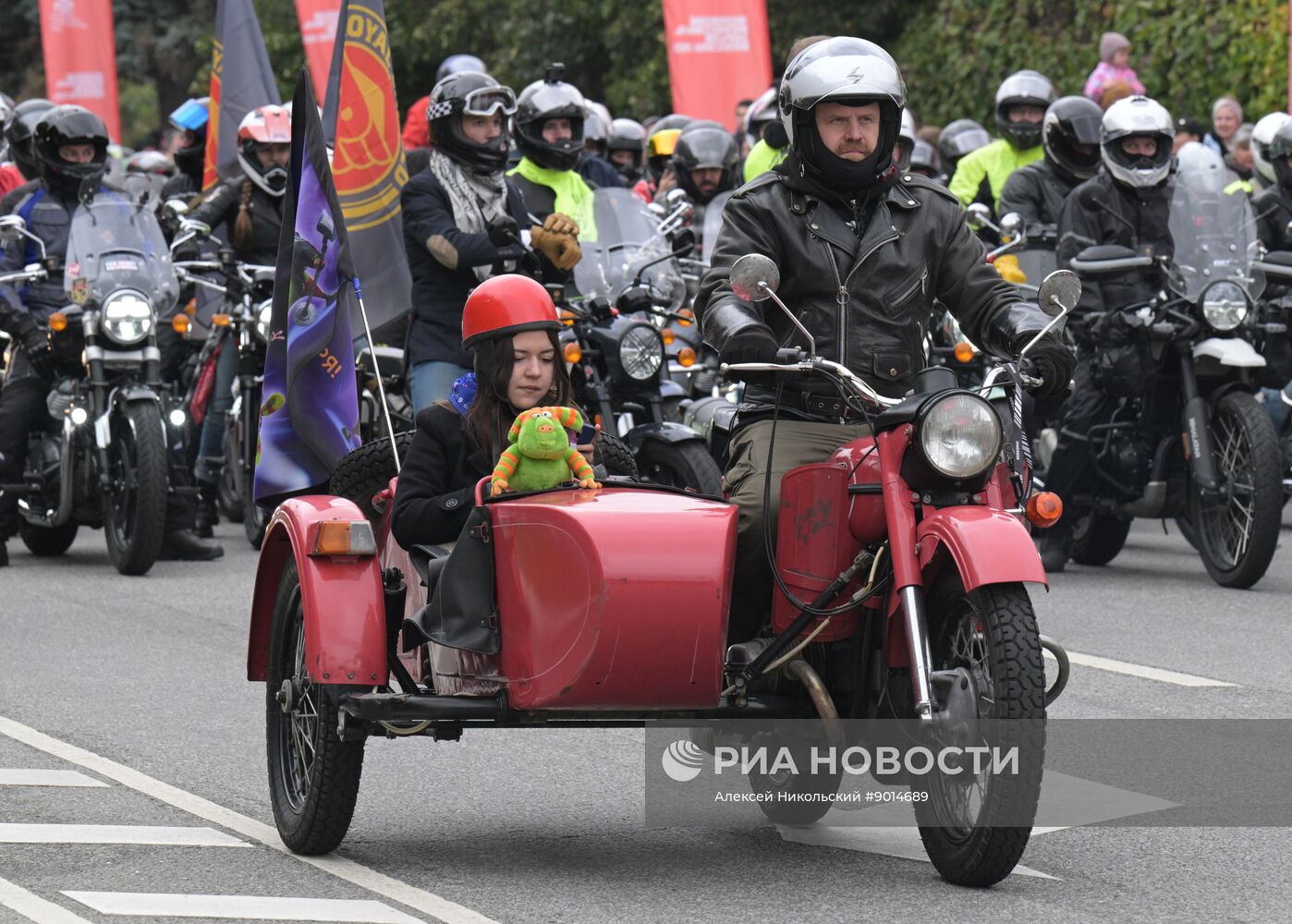 Закрытие мотосезона в Москве