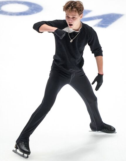 Фигурное катание. Контрольные прокаты. Мужчины. Короткая программа