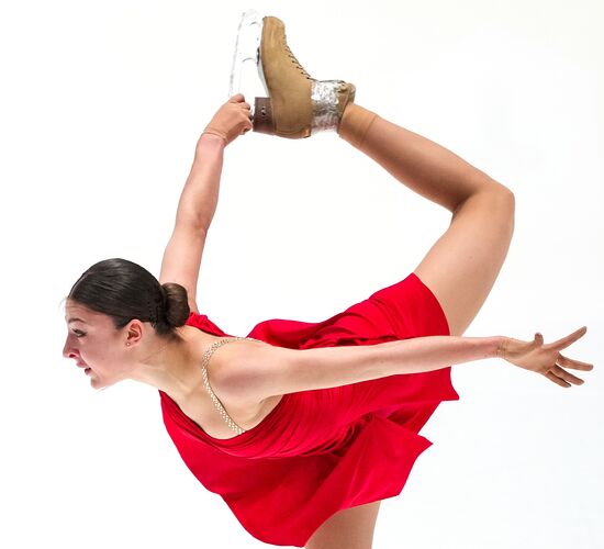 Фигурное катание. Контрольные прокаты. Женщины. Короткая программа 