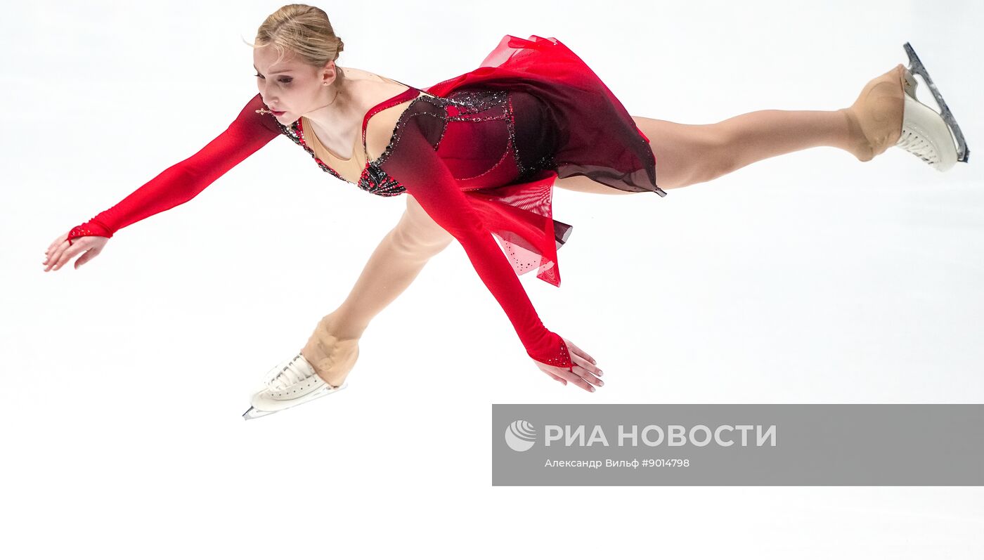 Фигурное катание. Контрольные прокаты. Женщины. Короткая программа 