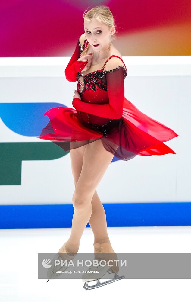 Фигурное катание. Контрольные прокаты. Женщины. Короткая программа 