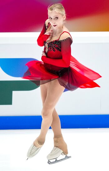 Фигурное катание. Контрольные прокаты. Женщины. Короткая программа 