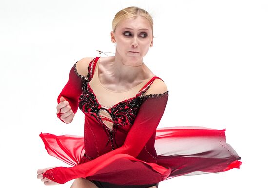 Фигурное катание. Контрольные прокаты. Женщины. Короткая программа 