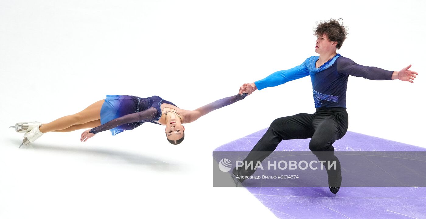 Фигурное катание. Контрольные прокаты. Парное катание. Короткая программа