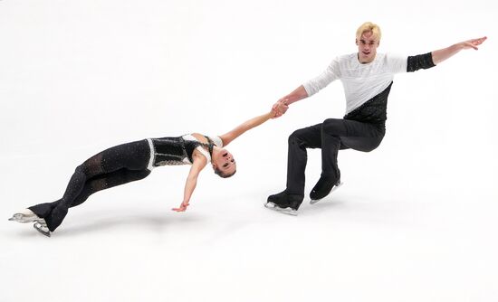 Фигурное катание. Контрольные прокаты. Парное катание. Короткая программа