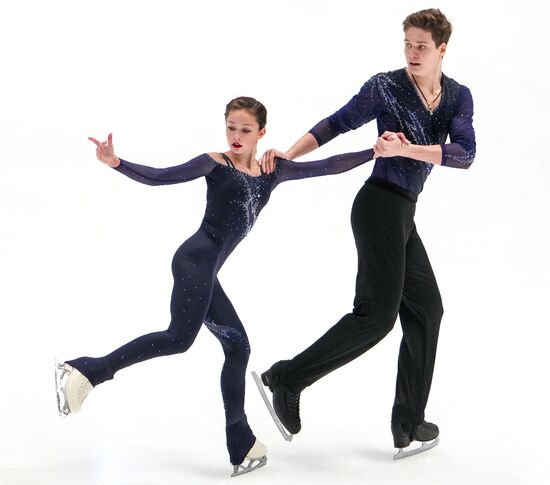 Фигурное катание. Контрольные прокаты. Парное катание. Короткая программа