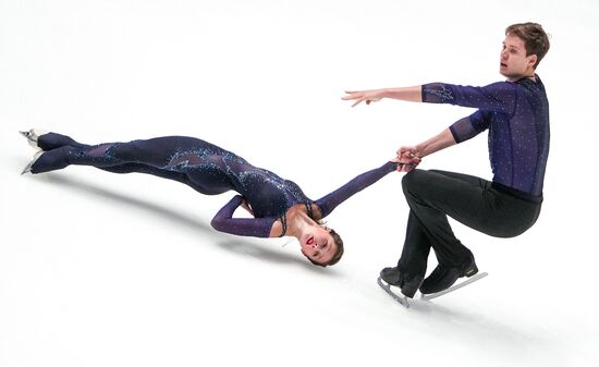 Фигурное катание. Контрольные прокаты. Парное катание. Короткая программа