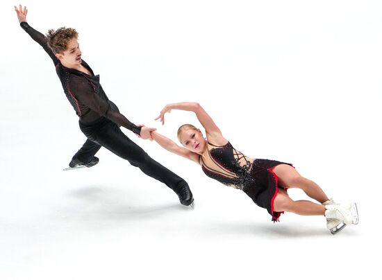 Фигурное катание. Контрольные прокаты. Парное катание. Короткая программа