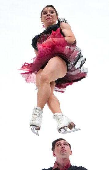 Фигурное катание. Контрольные прокаты. Парное катание. Короткая программа