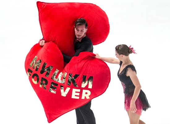 Фигурное катание. Контрольные прокаты. Парное катание. Короткая программа