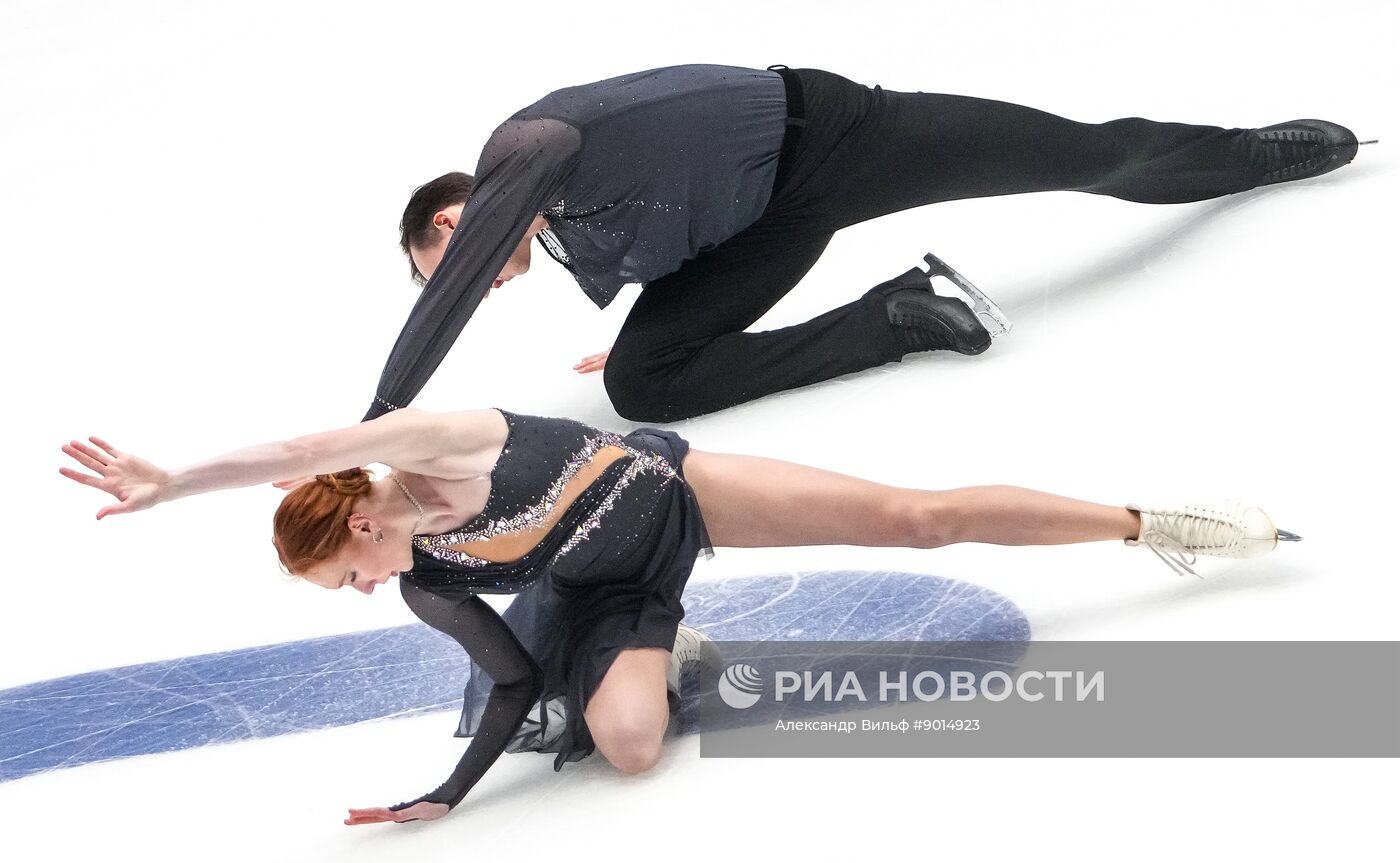 Фигурное катание. Контрольные прокаты. Парное катание. Короткая программа