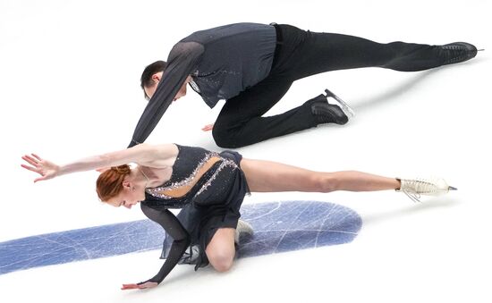 Фигурное катание. Контрольные прокаты. Парное катание. Короткая программа