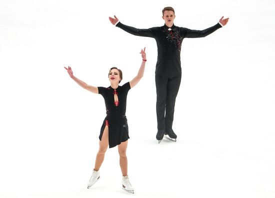 Фигурное катание. Контрольные прокаты. Парное катание. Короткая программа
