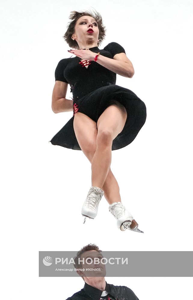 Фигурное катание. Контрольные прокаты. Парное катание. Короткая программа