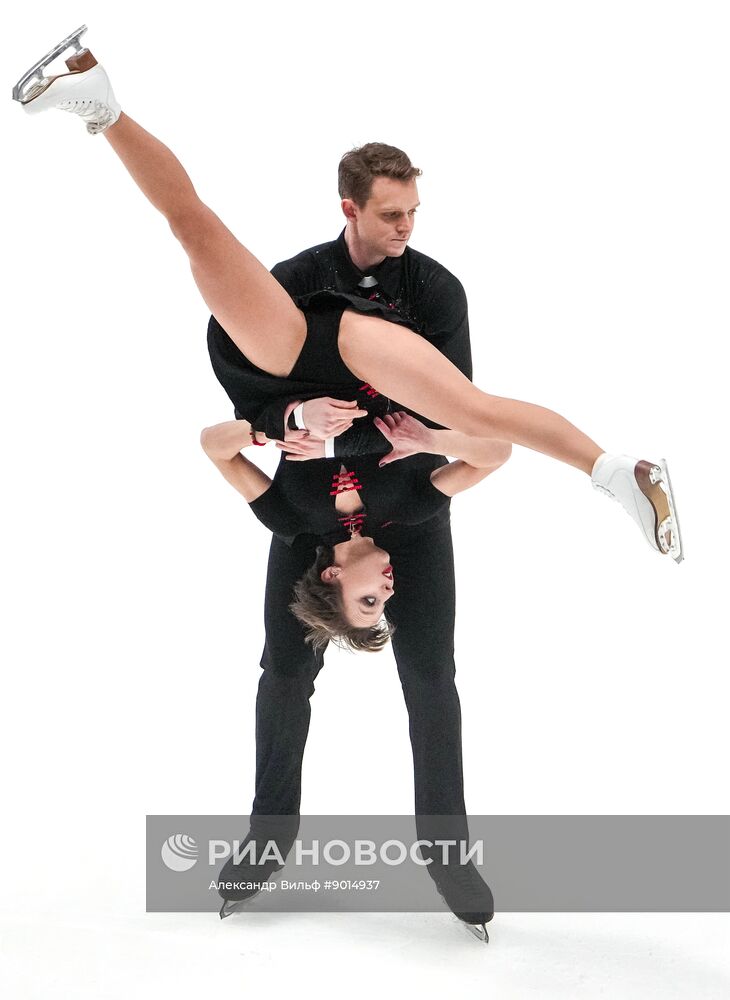 Фигурное катание. Контрольные прокаты. Парное катание. Короткая программа