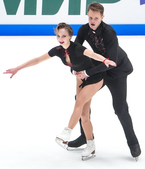 Фигурное катание. Контрольные прокаты. Парное катание. Короткая программа