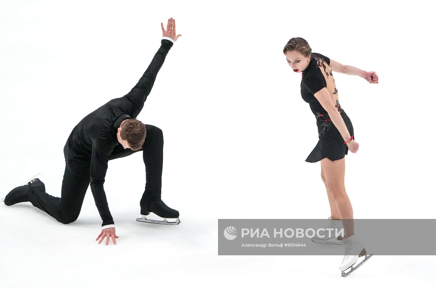 Фигурное катание. Контрольные прокаты. Парное катание. Короткая программа