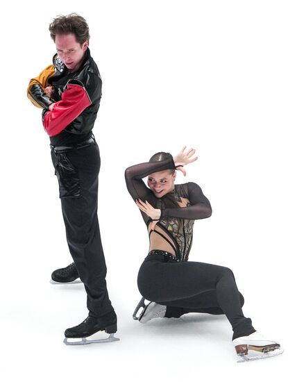 Фигурное катание. Контрольные прокаты. Танцы на льду. Ритм-танец