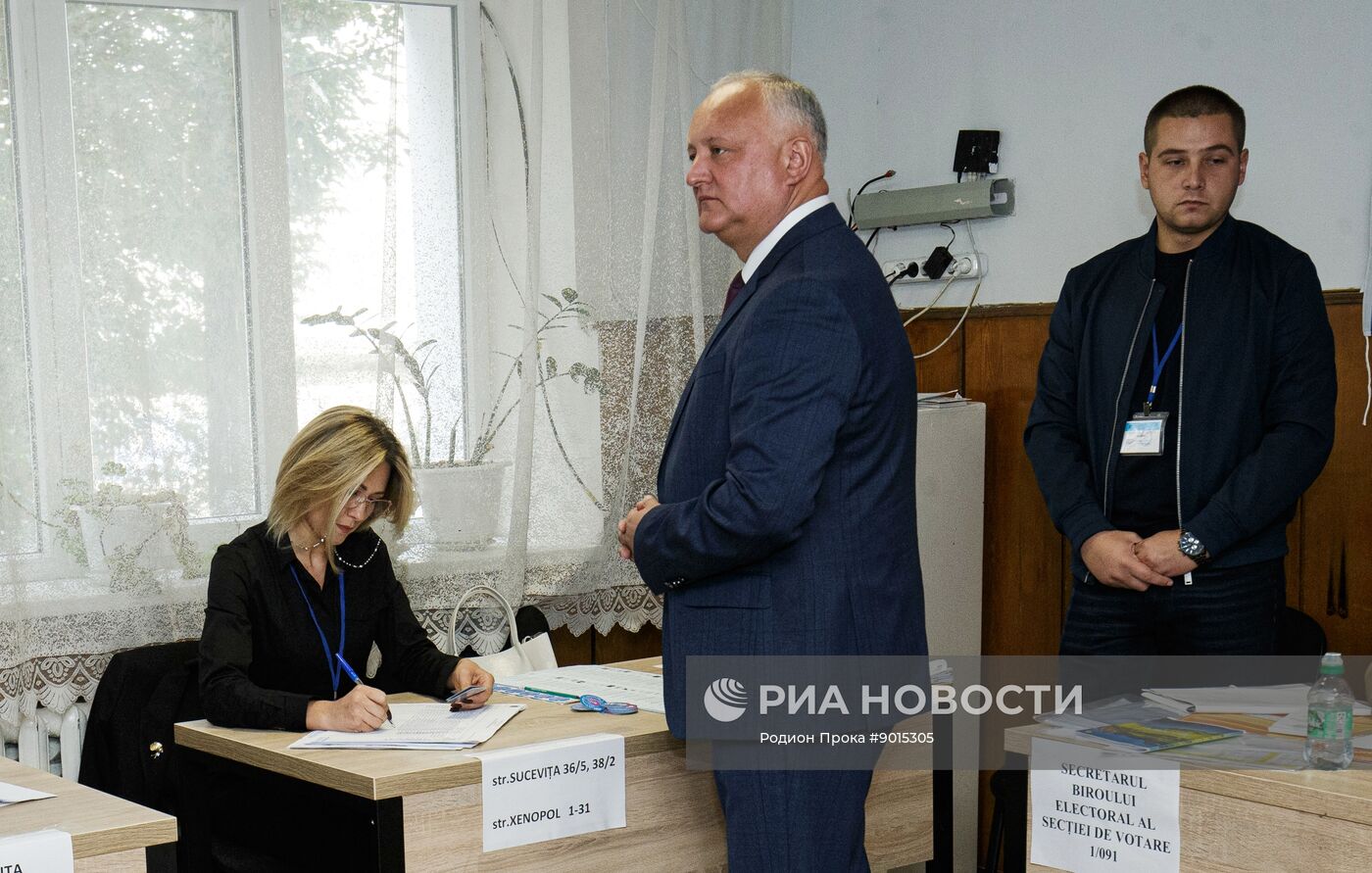 Парламентские выборы в Молдавии