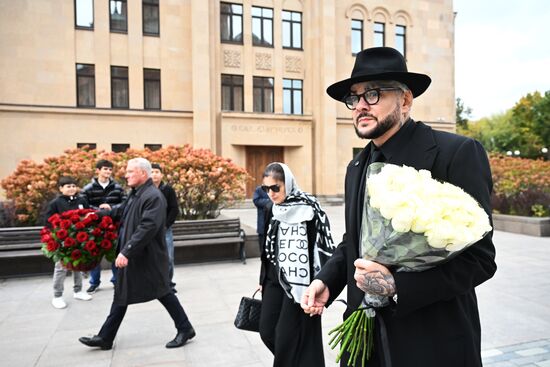 Прощание с Тиграном Кеосаяном в Москве