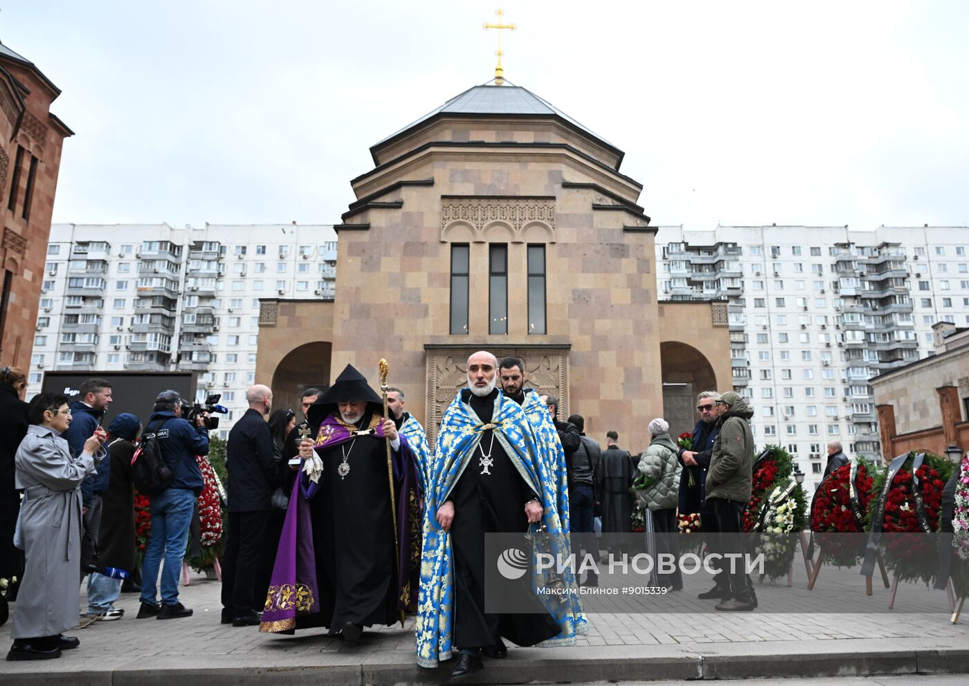 Прощание с Тиграном Кеосаяном в Москве
