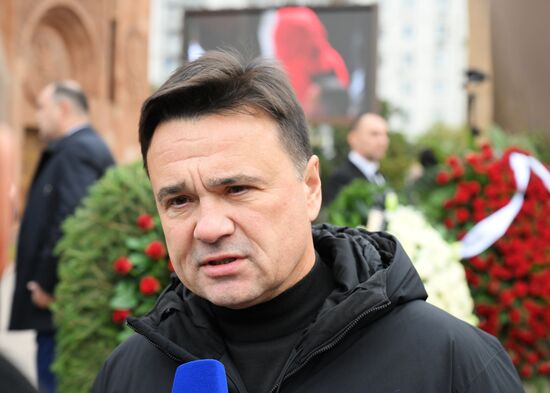 Прощание с Тиграном Кеосаяном в Москве