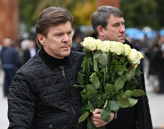 Прощание с Тиграном Кеосаяном в Москве