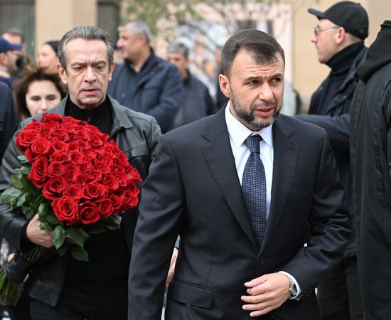 Прощание с Тиграном Кеосаяном в Москве