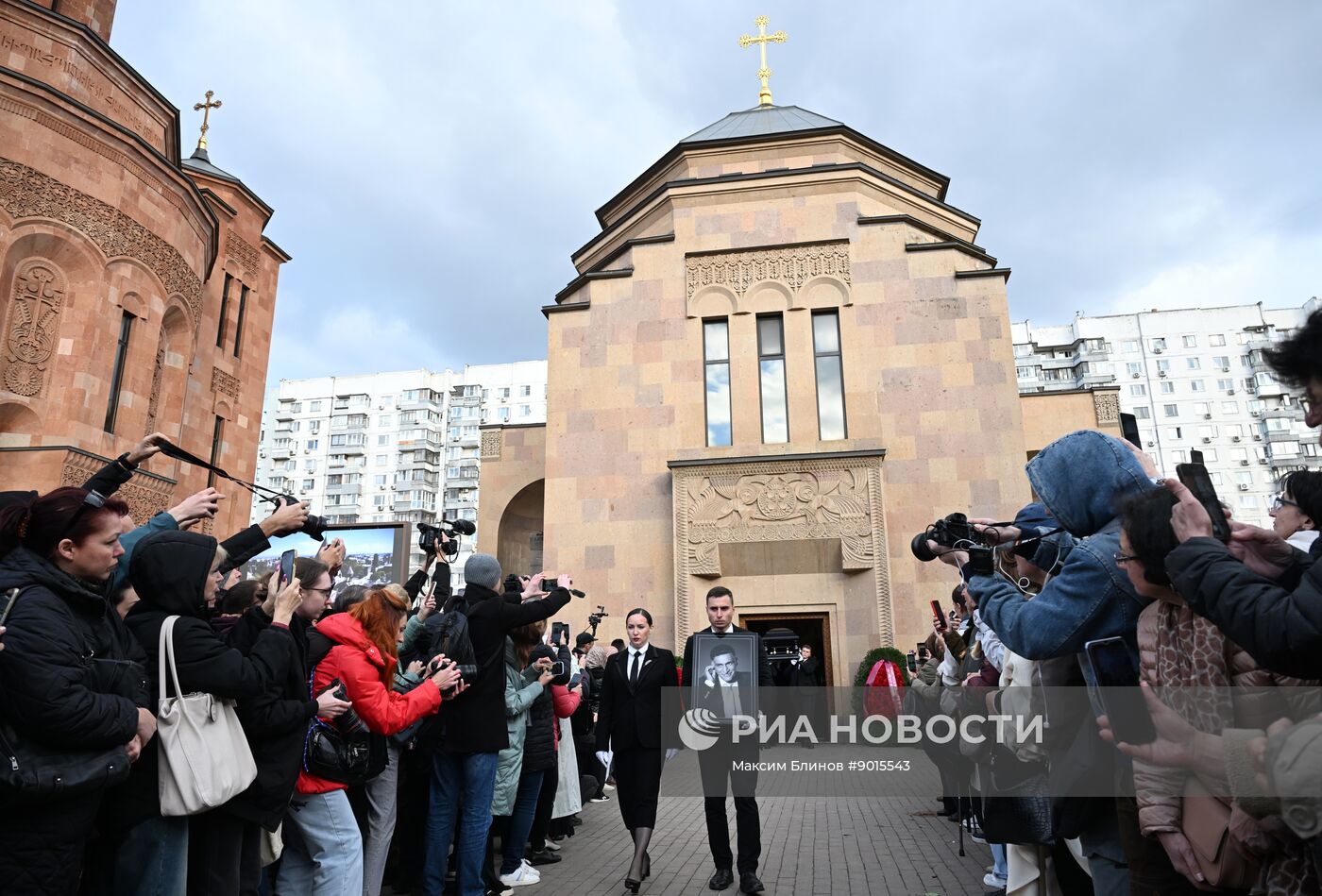 Прощание с Тиграном Кеосаяном в Москве