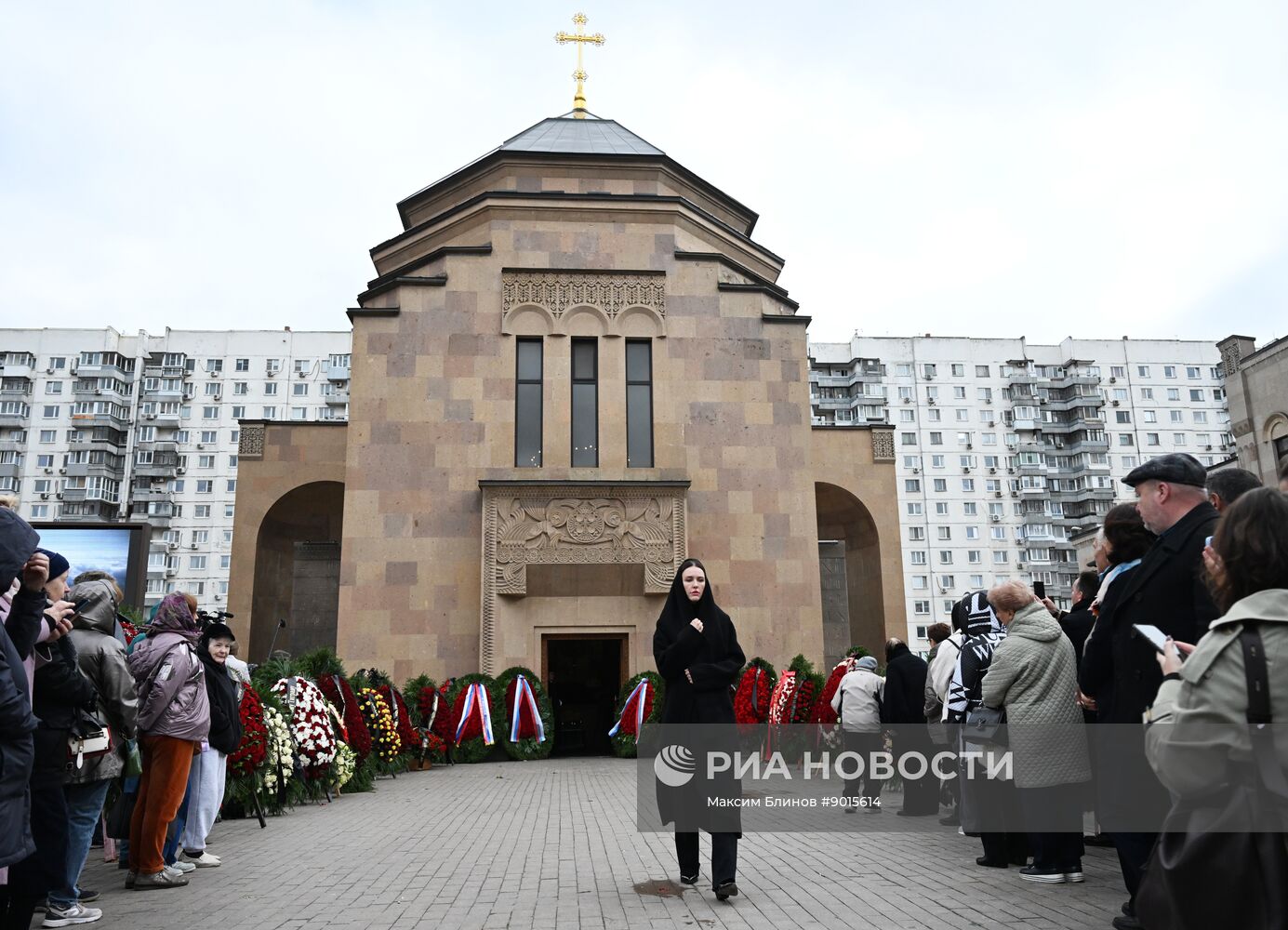 Прощание с Тиграном Кеосаяном в Москве