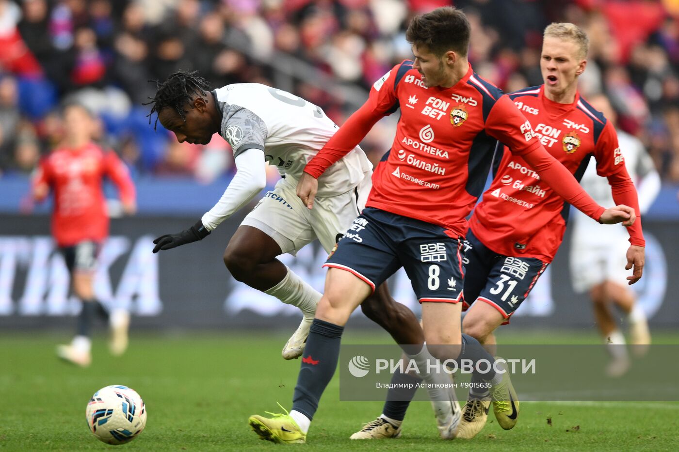 Футбол. РПЛ. ПФК ЦСКА (Москва) - "Балтика" (Калининград)