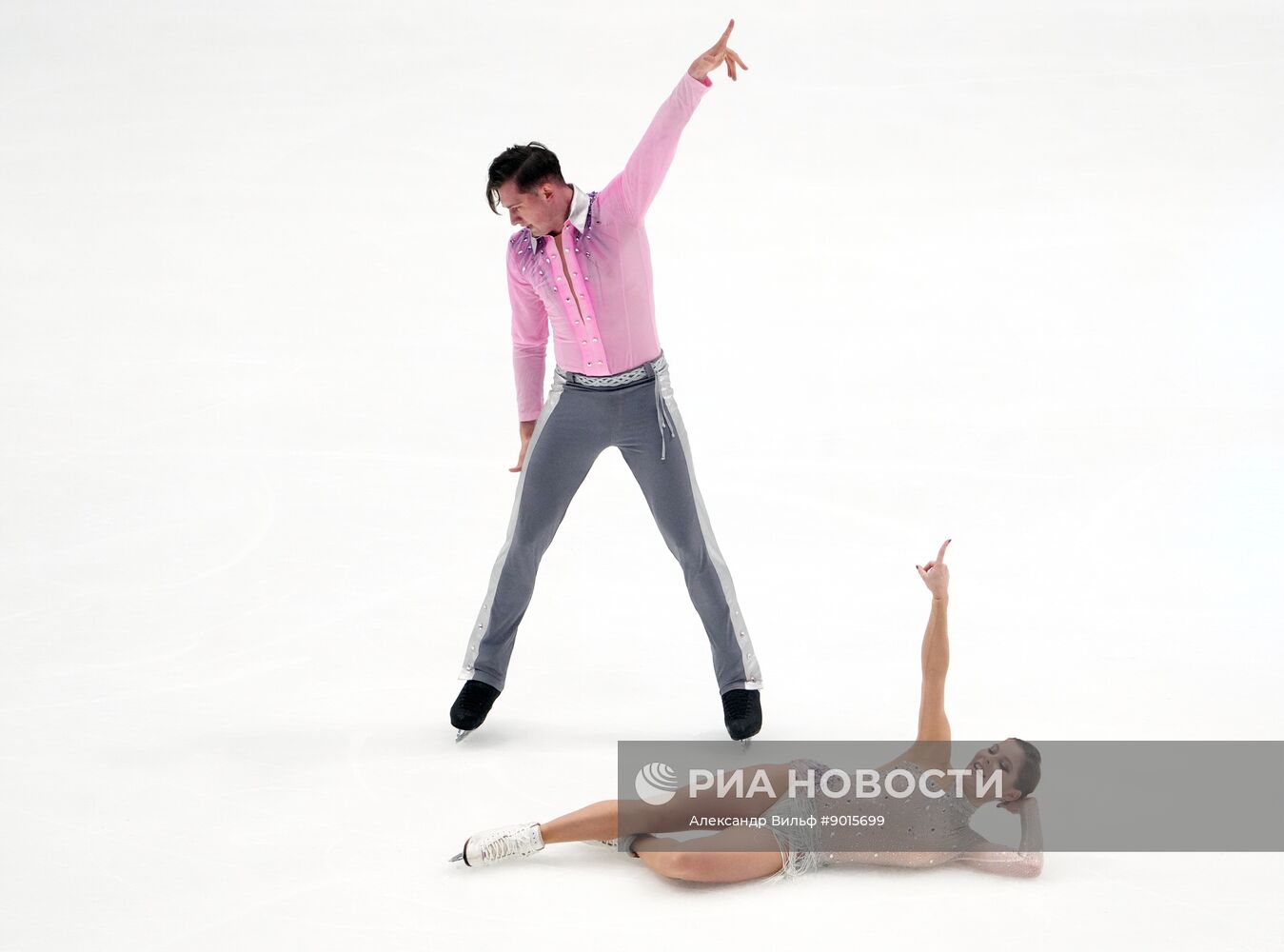 Фигурное катание. Контрольные прокаты. Парное катание. Произвольная программа