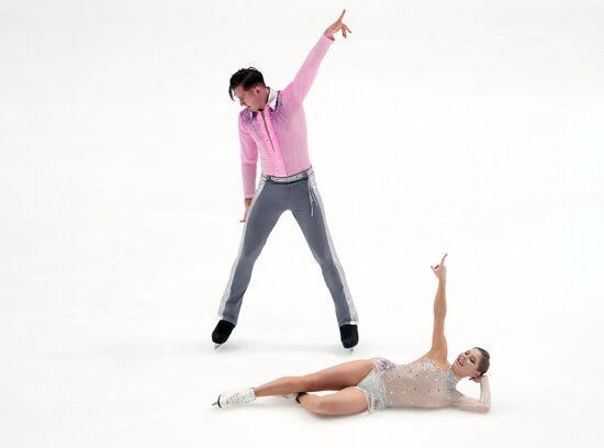 Фигурное катание. Контрольные прокаты. Парное катание. Произвольная программа