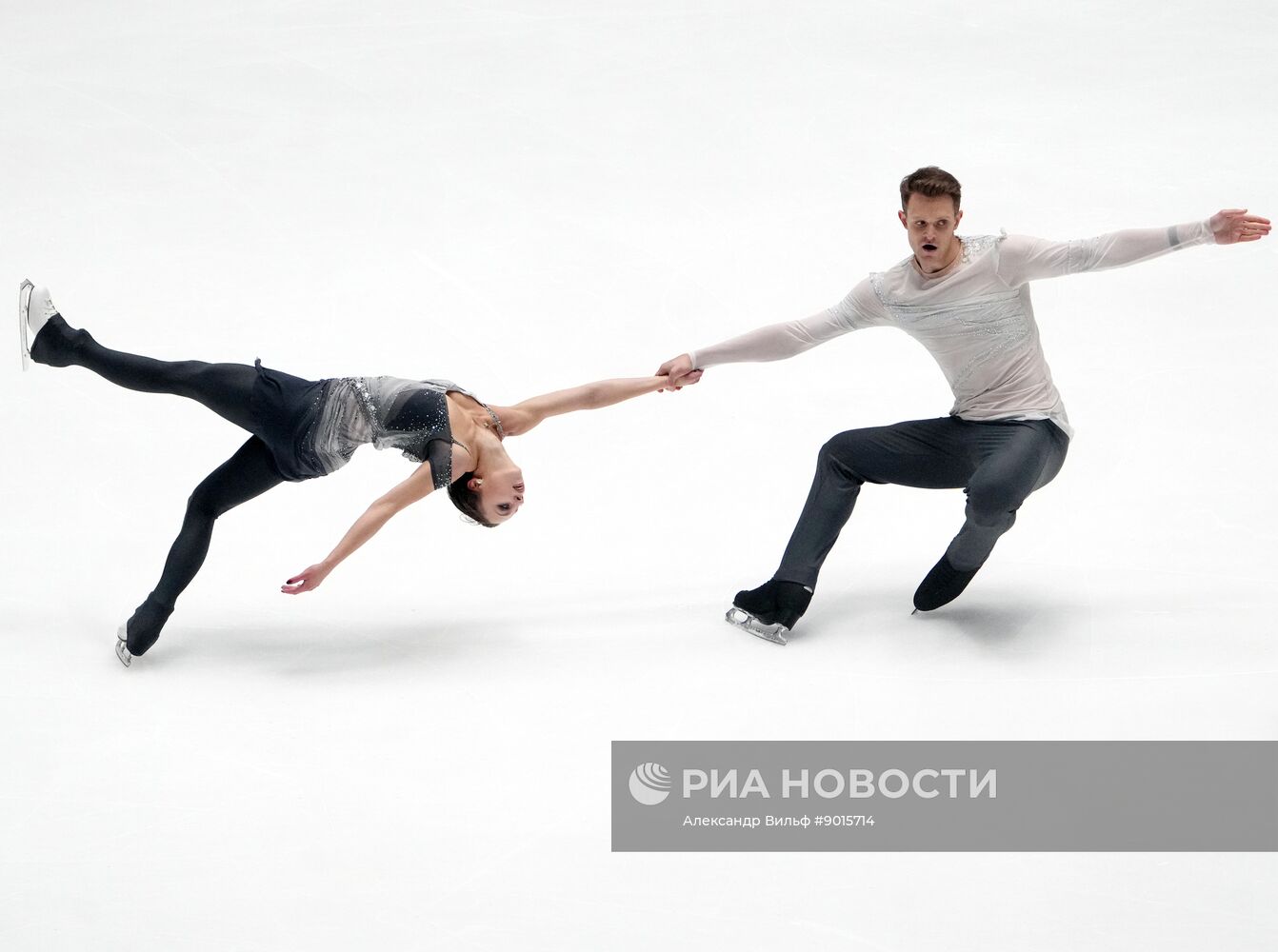 Фигурное катание. Контрольные прокаты. Парное катание. Произвольная программа