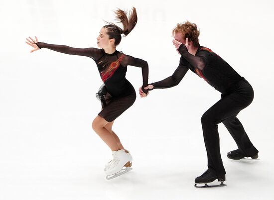 Фигурное катание. Контрольные прокаты. Танцы на льду. Произвольный танец